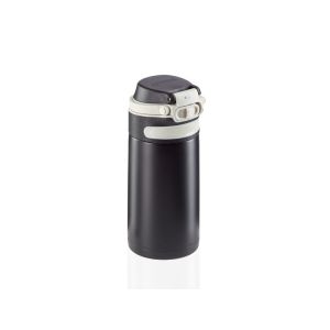Leifheit 03243 tazza da viaggio 350 ml Nero Acciaio inox