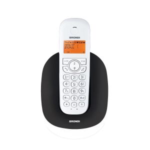 Brondi Manta Telefono DECT Identificatore di chiamata Nero, Bianco