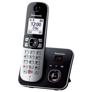 Panasonic Telefono cordless digitale con segreteria telefonica KX-TG6861