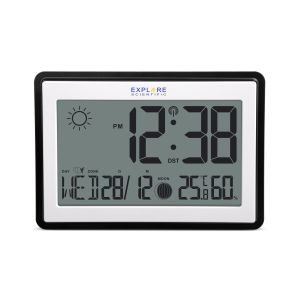 Explore Scientific RDC8002 stazione meteorologica digitale Nero, Bianco LCD Batteria