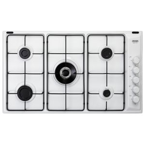 De’Longhi FLB 59 DD piano cottura Bianco Da incasso 86 cm Gas 5 Fornello(i)