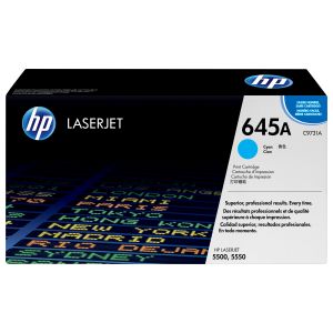 HP Cartuccia Toner originale ciano LaserJet 645A
