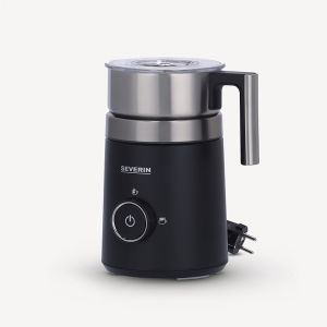 Severin SM 3585 montalatte e scaldalatte Nero, Argento