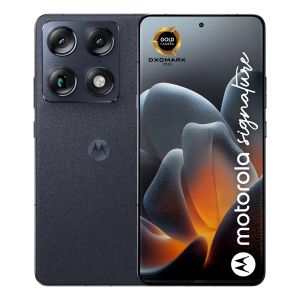 Motorola signature 17,2 cm (6.78") Doppia SIM Android 16.0 5G USB tipo-C 16 GB 512 GB 5200 mAh Blu scuro PANTONE Carbon