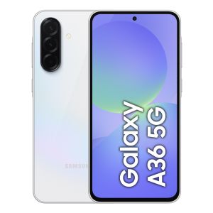 Samsung Galaxy A36 5G, Smartphone con Funzioni intelligenti, Display Super AMOLED 6.7”, 8GB RAM, 256GB, Camera 50MP, Batteria 5.000 mAh, IP67, Awesome White
