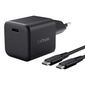 Trust 26143 Caricabatterie per dispositivi mobili Console portatile Nero AC Ricarica rapida Interno
