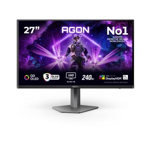 AOC G2 AG276UZD Monitor PC 67,3 cm (26.5") 3840 x 2160 Pixel 4K Ultra HD OLED Nero