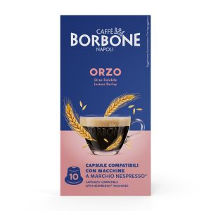 Caffè Borbone Capsule Compatibili sistema Nespresso - Orzo - 10 caps