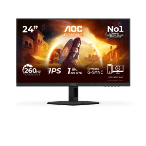 AOC G4 24G4ZREP Monitor PC 60,5 cm (23.8") 1920 x 1080 Pixel Full HD LCD Nero, Rosso