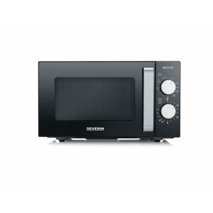 Severin MW 7762 forno a microonde Nero, Acciaio inox Microonde con grill Superficie piana 20 L 800 W