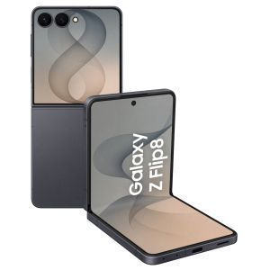 Samsung Galaxy Z Flip8 , 256GB, Graphite, Selfie Camera 50MP, Now Brief, Assistente Foto, FlexWindow Personalizzata, Batteria 4300 mAh, RAM 12GB