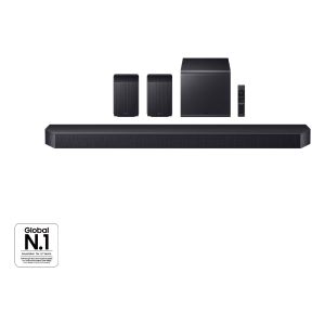 Samsung Soundbar HW-Q990F/ZF, Audio 11.1.4 canali, Wireless Dolby Atmos, 2025