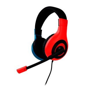Bigben Connected SWITCHHEADSETV1R+B cuffia e auricolare Cablato A Padiglione Gaming Blu, Rosso