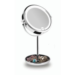 Macom Enjoy & Relax 233 specchietto per trucco Libera installazione Rotondo Cromo
