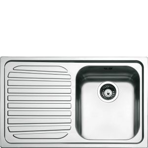 Smeg SP791S-2 lavello Lavello montato su piano Rettangolare Acciaio inox