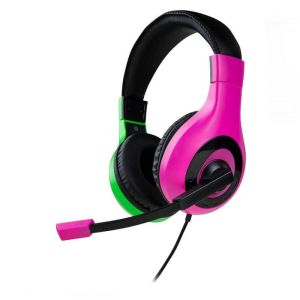 Bigben Interactive Wired Stereo Gaming Headset V1 Auricolare Cablato A Padiglione Nero, Verde, Rosa