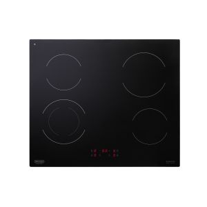 De’Longhi PVC 61 N piano cottura Nero Da incasso 60 cm Ceramica 4 Fornello(i)