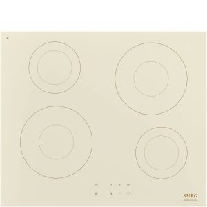 Smeg Universal SI2641DP piano cottura Crema Da incasso 60 cm Piano cottura a induzione 4 Fornello(i) Made in Italy
