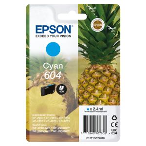 Epson 604 ananas cartuccia inchiostro originale ciano 1pz
