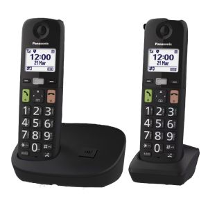 Panasonic KX-TGU112 Telefono DECT Identificatore di chiamata Nero