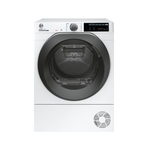 Hoover H-DRY 500 Essential, Asciugatrice 9 KG, Classe E, Bianco, Vapore, Wi-Fi, NDE H9A2TSBEXS-S