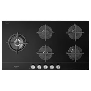 De’Longhi NSL 590D NCM piano cottura Nero Da incasso 90 cm Gas 5 Fornello(i)