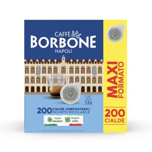 Caffè Borbone Cialda ESE 44mm - Miscela Decisa - 200 cialde