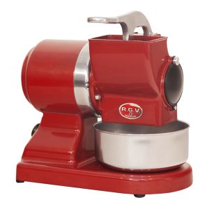 RGV Robusta grattugia e spiralizzatore elettrici Grattugia elettrica Alluminio Rosso, Acciaio inox
