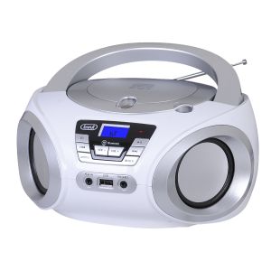 Trevi STEREO PORTATILE BOOMBOX CD WIRELESS USB AUX-IN CMP 544 BT BIANCO