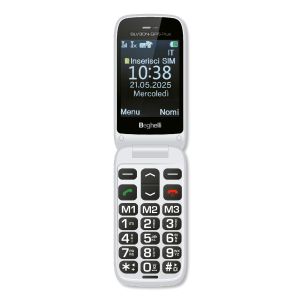 Beghelli 9201N cellulare 7,11 cm (2.8") 100 g Argento Telefono per anziani