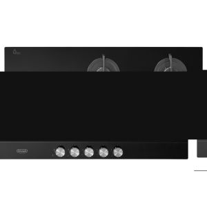 De’Longhi NSL 590D NCM piano cottura Nero Da incasso 90 cm Gas 5 Fornello(i)