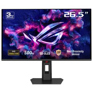 ASUS ROG Strix OLED XG27AQDPG Monitor PC 67,3 cm (26.5") 2560 x 1440 Pixel Wide Quad HD QD-OLED Nero