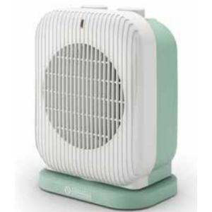 Olimpia Splendid Caldo Funky Interno Verde, Bianco 2000 W Riscaldatore ambiente elettrico con ventilatore