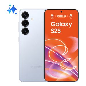 Samsung Galaxy S25 Smartphone AI, Display 6.2'' FHD+ Dynamic AMOLED 2X, Fotocamera 50MP, RAM 12GB, 128GB, 4.000 mAh, Icyblue