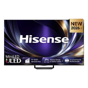 Hisense Smart TV MiniLED 165Hz 55" 4K 55U7S PRO, Schermo Anti-Riflesso, Dolby Atmos 2.1.2 By Devialet, VIDAA OS, Dolby Vision IQ, Native 165Hz Game Mode, 4 HDMI 2.1, Wifi, BT, AirPlay2, lativù 4K