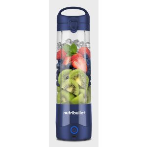 NutriBullet Portable – Mini Frullatore Compatto e Portatile, Ricaricabile USB-C, Smoothie Maker, Blu (NBP003NBL)