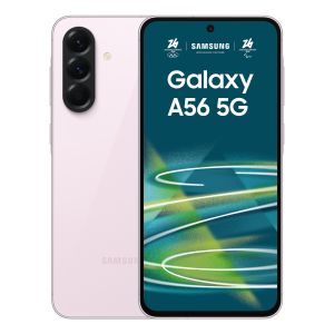 Samsung Galaxy A56 5G, Smartphone con Funzioni intelligenti, Display Super AMOLED 6.7”, 8GB RAM, 128GB, Camera 50MP, Batteria 5.000 mAh, IP67, Awesome Pink