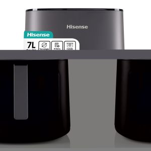 Hisense HAF1900D friggitrice Singolo 7 L 1800 W Friggitrice ad aria calda Nero