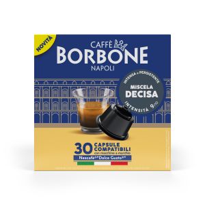 Caffè Borbone Capsule Compatibili Dolce Gusto - Miscela Decisa - 30 caps