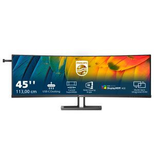 Philips Serie 6000 45B1U6900C/00 Monitor PC 113 cm (44.5") 5120 x 1440 Pixel UltraWide Dual Quad HD LED Nero