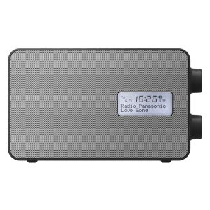 Panasonic Radio DAB+, nero, Bluetooth, protezione IPX4 da spruzzi