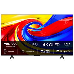 TCL P7L TV 55P7L 55” QLED, 4K HDR, Direct LED, Google TV, Dolby Vision & Atmos, HDR10+, Game Master, VRR