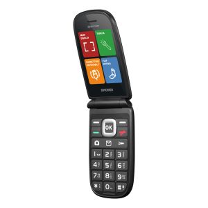 Brondi Raptor 7,11 cm (2.8") 106 g Nero, Metallico Telefono per anziani