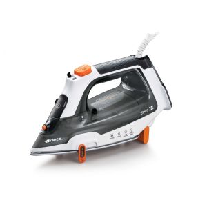 Ariete 6190 Step UP, Ferro da stiro intelligente, Piedini intelligenti, Piastra in ceramica Ultraglide con 57 fori, Serbatoio 320ml, 2400W, Vapore continuo 30g/min