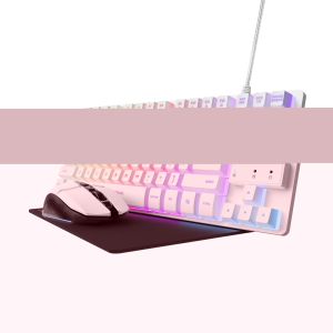 Trust GXT 794W tastiera Mouse incluso Gaming USB QWERTY Italiano Bianco