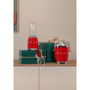 Smeg Frullatore Compatto 50's Style – Rosso LUCIDO – PBF01RDEU