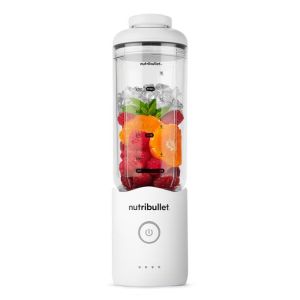 NutriBullet Flex – Mini Frullatore Compatto e Portatile, Ricaricabile USB-C, Smoothie Maker To Go, Bianco (NBP013W)