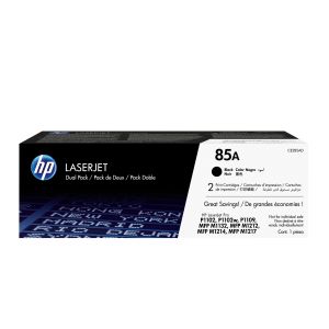 HP Confezione da 2 cartucce originali di Toner nero LaserJet 85A