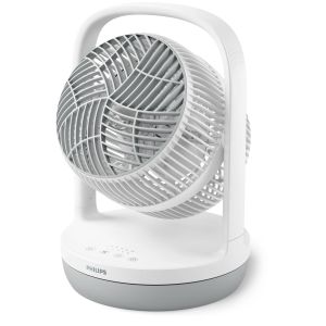 Philips Serie 2000 Ventilatore da tavolo CX2050/00, Flusso d'aria 738 m³/h, Ultra silenzioso 23db