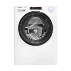 Candy Smart Pro Inverter , Lavatrice Carica Frontale 9 KG, 10% più efficente della classe A, 1400 giri, Bianco, Inverter, Vapore, Wi-Fi, CSO 496TWMB6/1-S